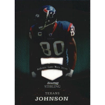2008 Bowman Sterling Jerseys Green #77 Andre Johnson