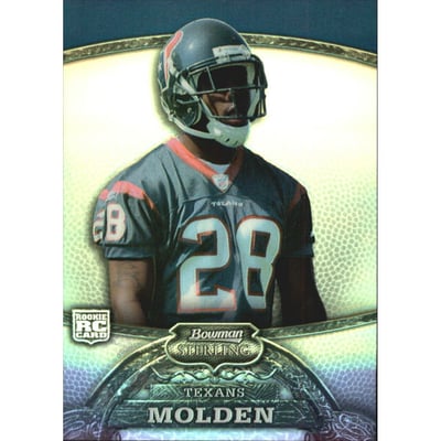 2008 Bowman Sterling Refractors #11 Antwaun Molden