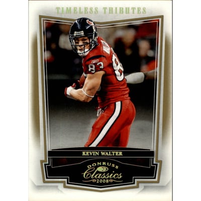 2008 Donruss Classics Timeless Tributes Gold #41 Kevin Walter