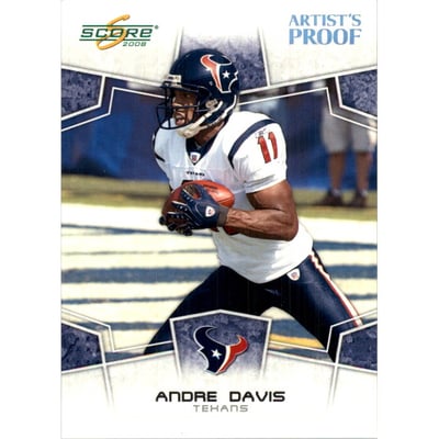 2008 Score Artist's Proof #122 Andre Davis