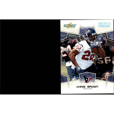 2008 Score Artist's Proof #126 Chris Brown