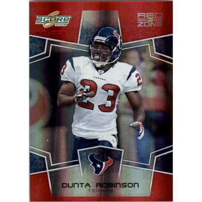 2008 Select Red Zone #125 Dunta Robinson
