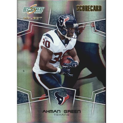 2008 Select Scorecard #118 Ahman Green