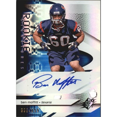 2008 SPx #192 Ben Moffitt AU RC