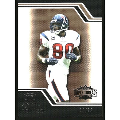 2008 Topps Triple Threads Gold #57 Andre Johnson