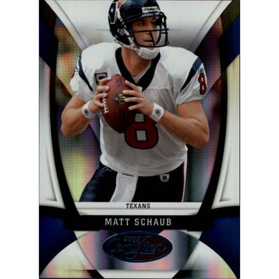 2009 Certified Mirror Blue #50 Matt Schaub