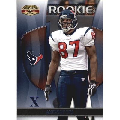 2009 Donruss Gridiron Gear Platinum X's #107 Anthony Hill
