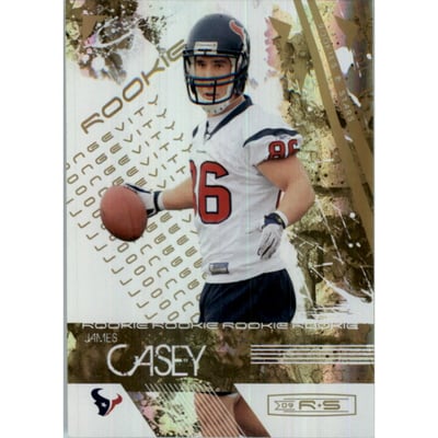 2009 Donruss Rookies and Stars Longevity Parallel Gold #155 James Casey