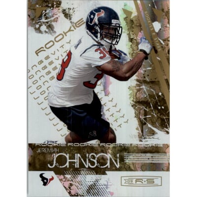 2009 Donruss Rookies and Stars Longevity Parallel Gold #160 Jeremiah Johnson