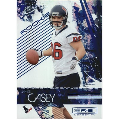 2009 Donruss Rookies and Stars Longevity Sapphire #155 James Casey