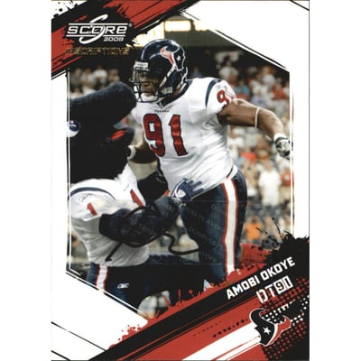 2009 Score Inscriptions Autographs #112 Amobi Okoye/499