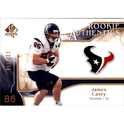 2009 SP Authentic Bronze #246 James Casey