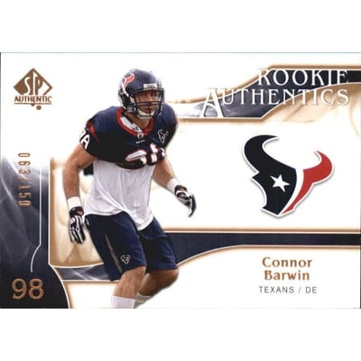 2009 SP Authentic Bronze #270 Connor Barwin
