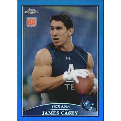 2009 Topps Chrome Blue Refractors #TC154 James Casey