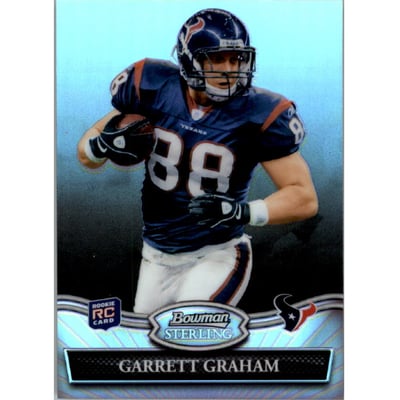 2010 Bowman Sterling Black Refractors #47 Garrett Graham