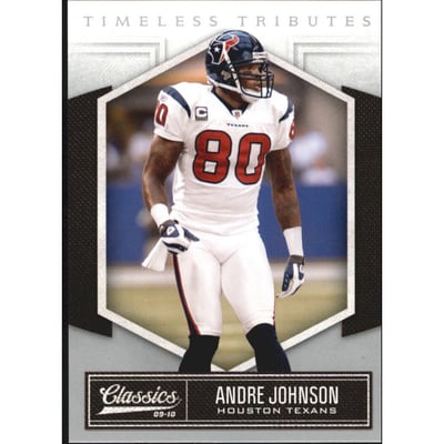 2010 Classics Timeless Tributes Silver #38 Andre Johnson