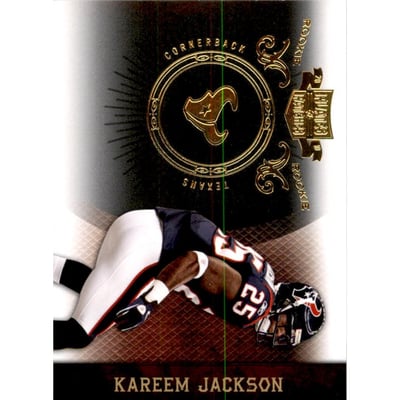 2010 Panini Plates and Patches Gold #158 Kareem Jackson
