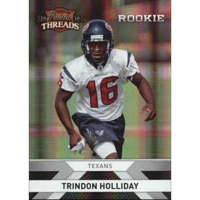2010 Panini Threads Silver Holofoil #296 Trindon Holliday