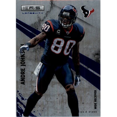 2010 Rookies and Stars Longevity Sapphire #56 Andre Johnson