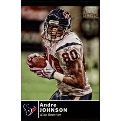 2010 Topps Magic Mini Black #49 Andre Johnson SP