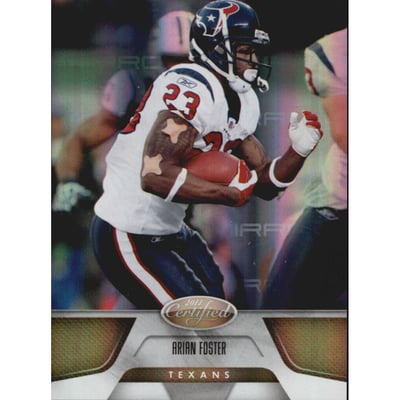2011 Certified Mirror Gold #59 Arian Foster