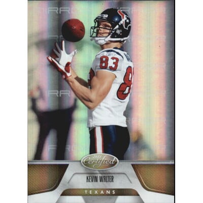 2011 Certified Mirror Gold #61 Kevin Walter