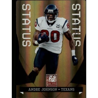 2011 Donruss Elite Status #39 Andre Johnson/80