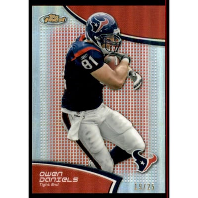 2011 Finest Red Refractors #94 Owen Daniels