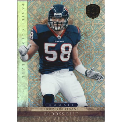 2011 Panini Gold Standard Platinum Gold #163 Brooks Reed