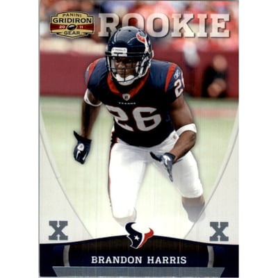 2011 Panini Gridiron Gear Platinum X's #160 Brandon Harris