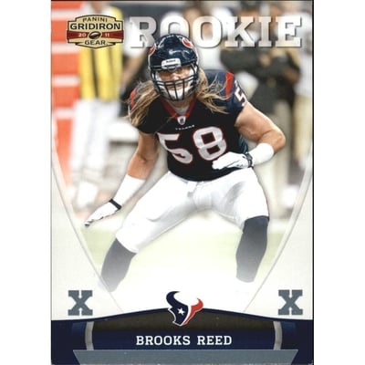 2011 Panini Gridiron Gear Platinum X's #228 Brooks Reed