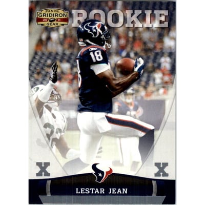2011 Panini Gridiron Gear Platinum X's #247 Lestar Jean