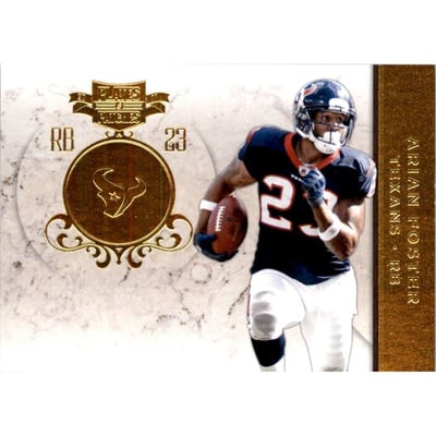 2011 Panini Plates and Patches Gold #23 Arian Foster