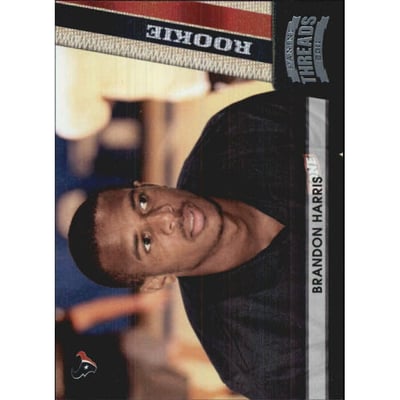 2011 Panini Threads Platinum #163 Brandon Harris