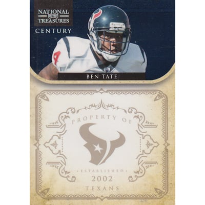 2011 Playoff National Treasures Century Silver #60 Ben Tate