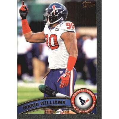 2011 Topps Black #283 Mario Williams