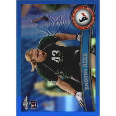 2011 Topps Chrome Blue Refractors #102 Brooks Reed