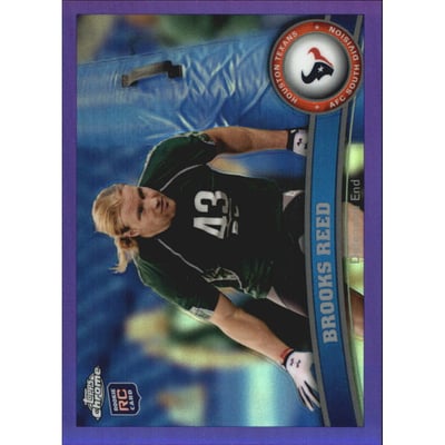 2011 Topps Chrome Purple Refractors #102 Brooks Reed