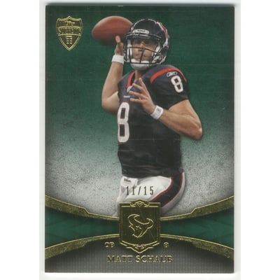 2011 Topps Supreme Green #34 Matt Schaub