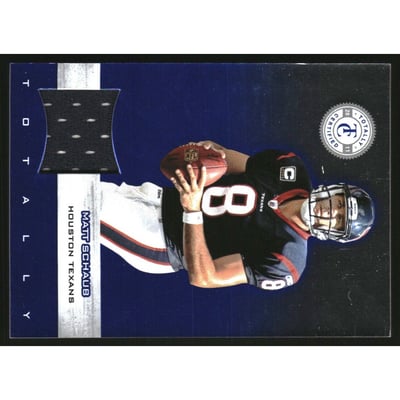 2011 Totally Certified Blue Materials #29 Matt Schaub/249