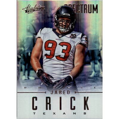 2012 Absolute Spectrum Silver #145 Jared Crick