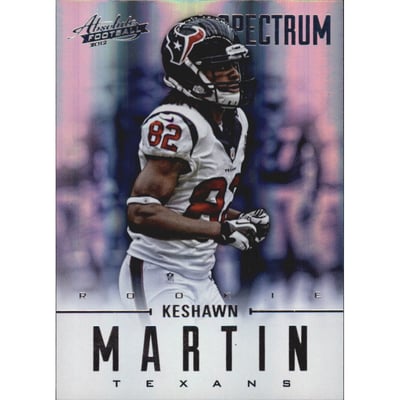 2012 Absolute Spectrum Silver #153 Keshawn Martin
