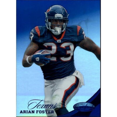 2012 Certified Mirror Blue #38 Arian Foster
