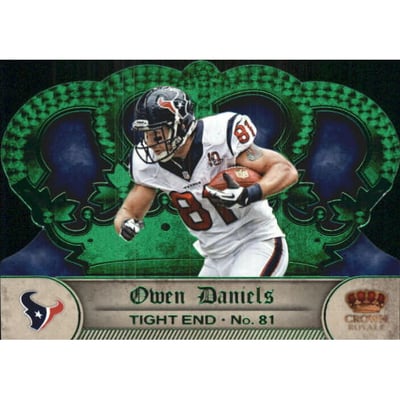 2012 Crown Royale Green #27 Owen Daniels