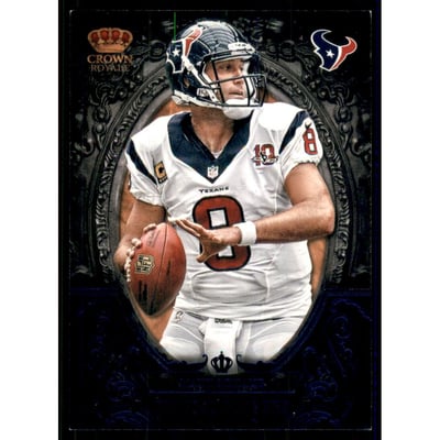 2012 Crown Royale Pivotal Players Blue #5 Matt Schaub