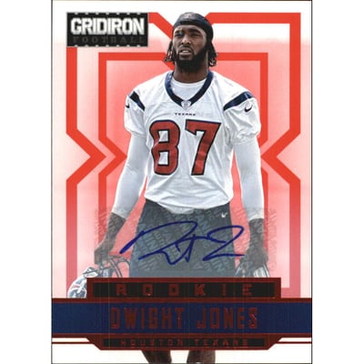 2012 Gridiron Rookie Autographs X's #235 Dwight Jones/499