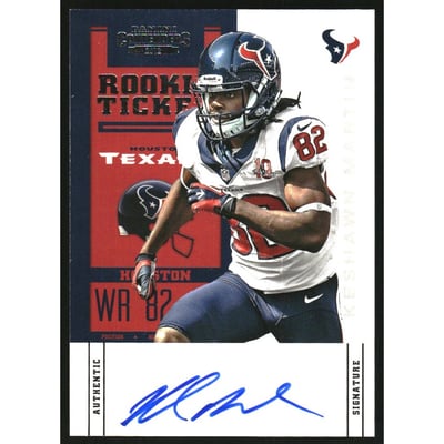 2012 Panini Contenders #153B Keshawn Martin AU SP