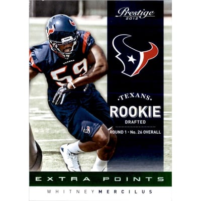 2012 Prestige Extra Points Green #207 Whitney Mercilus