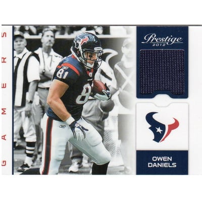 2012 Prestige Gamers Materials #3 Owen Daniels