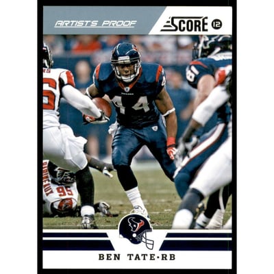 2012 Score Artist's Proof #171 Ben Tate